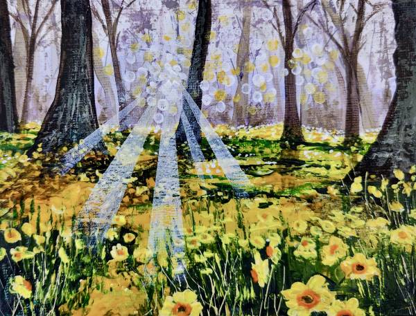 - Acrylic on Canvas, Painting by Liz Newbery, measuring 12 x 16 cm (H x W) £58
